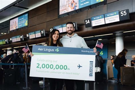 Aer Lingus Welcomes 2 Millionth Transatlantic Passenger This Year Ittnie