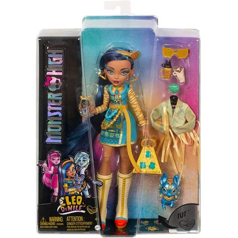 Кукла Монстр Хай Клео де Нил (3-е поколение, 2022) (Monster High Doll ...