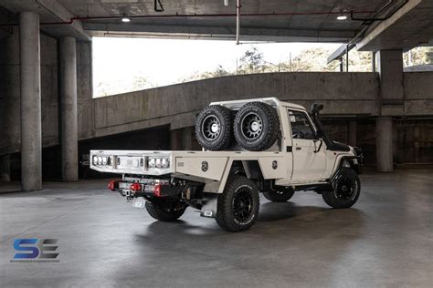 2515 Single Cab LC79 Toyota Landcruiser tray by Shannons Engineering 2