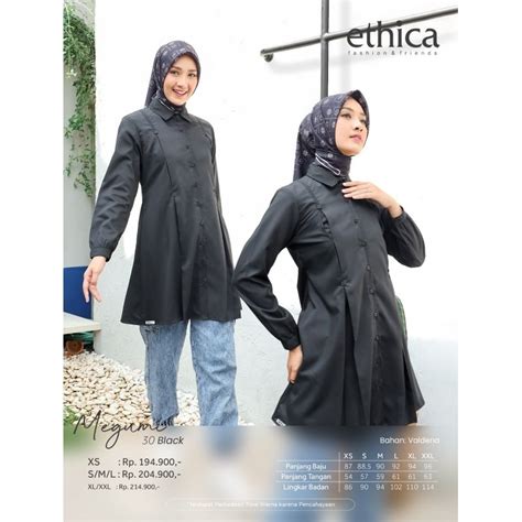 Jual ETHICA BLOUSE MEGUMI 30 MEGUMI30 BY ETHICA BAJU ATASAN ETHICA