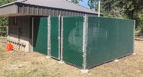 Chain Link Fence Materials Boundary Fencing Kelowna Vernon