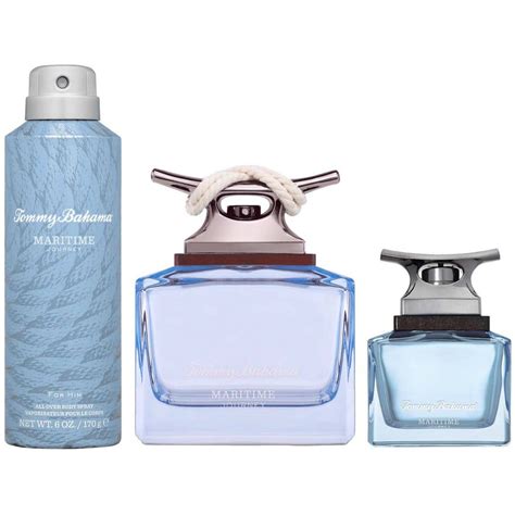 Tommy Bahama Journey Eau de Cologne, 3 Piece Gift Set | ShelHealth