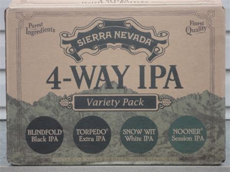 Sierra Nevada 4 Way Ipa Variety Pack Boa Beer Blog