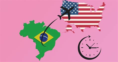 Quantas Horas De Diferenca Brasil E Eua - Quantas horas de voo do Brasil para Estados Unidos? Descubra