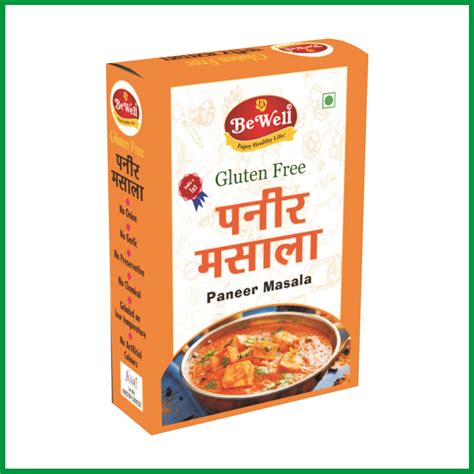 Gluten free Paneer Masala 100g – bewellindia
