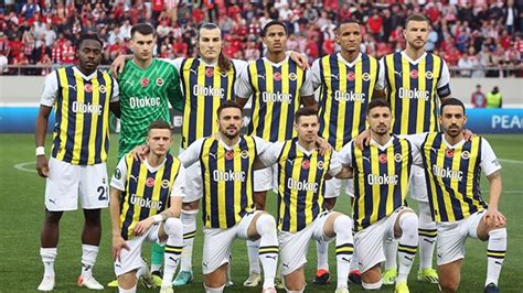 Fenerbah E Olympiakos Ma Nda Ilk Ler Belli Oldu Zmir Haberleri