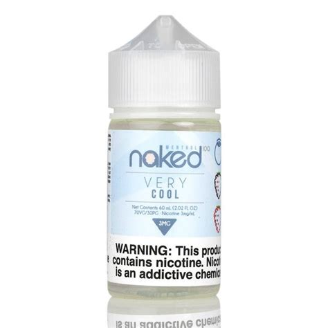 Naked Menthol Berry Very Cool E Juice Ml Vapesourcing