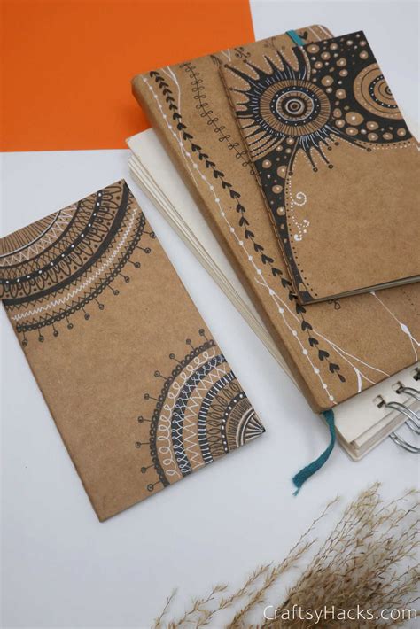 DIY Aesthetic Notebook Cover Transform Your Boring Notebook Into A