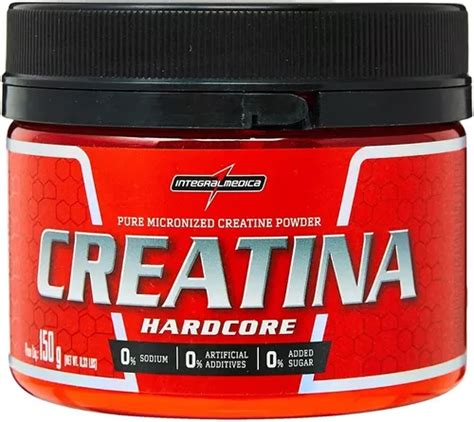 Creatina Hardcore Integral Medica G Parcelamento Sem Juros