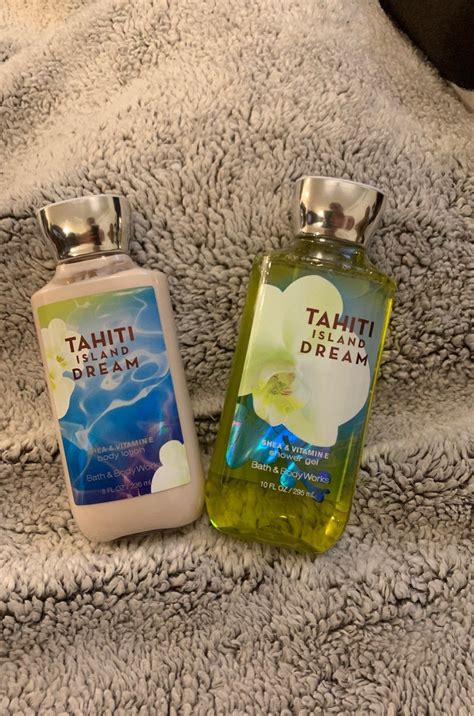 Tahiti Island Dream Body Lotion And Shower Gel Body Lotion Tahiti