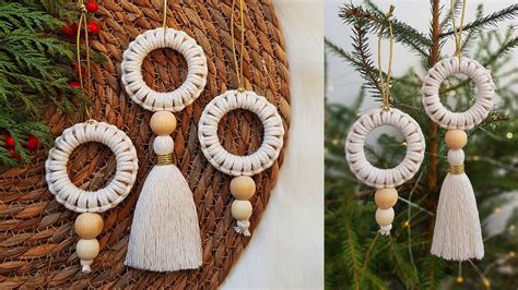 DIY ADORNOS De NAVIDAD En MACRAME Paso A Paso DIY Macrame