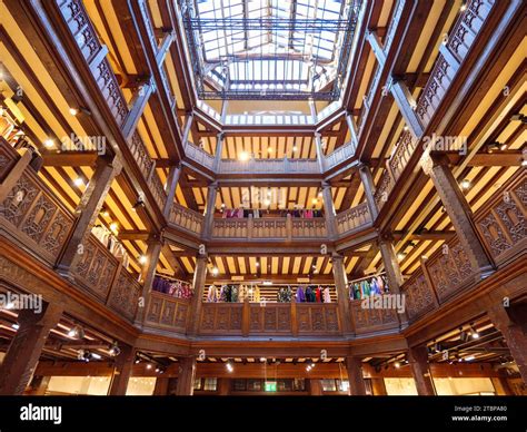 Liberty Department Store London Uk Stock Photo Alamy