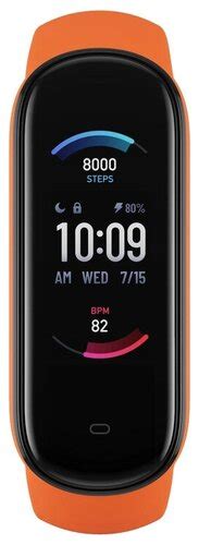 Фитнес-браслет Amazfit A2005 (Band 5) Orange (6972596101642) — купить в ...
