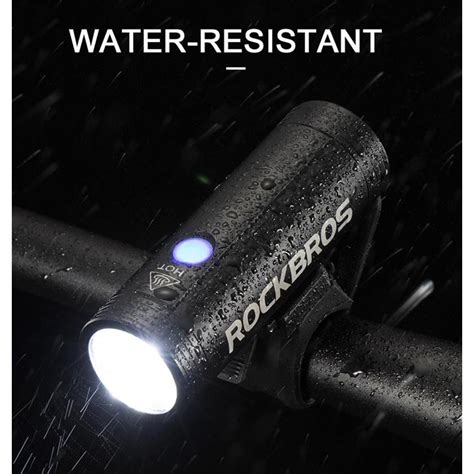 HotROCKBROS 400 800 Lumen Bike Front Light Rainproof Bicycle LED Light