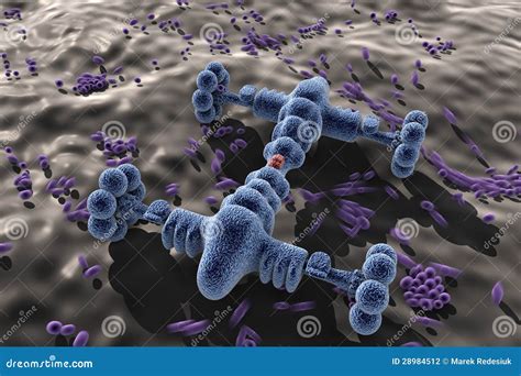 Nano Robots Technology At The Nano Scale Stock Photo Cartoondealer