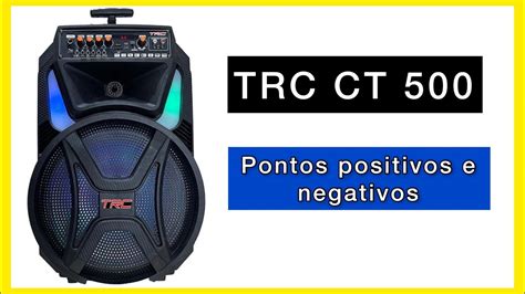 Caixa De Som Amplificada Trc Ct Bluetooth Radio Fm Entrada