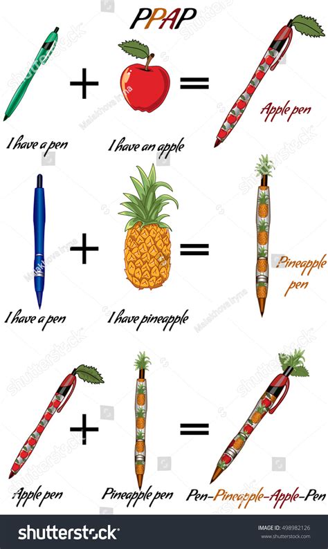 Pen Pineapple Apple Pen Photos, Images & Pictures | Shutterstock