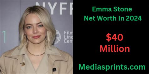 Emma Stone Net Worth And Biography Mediasprints