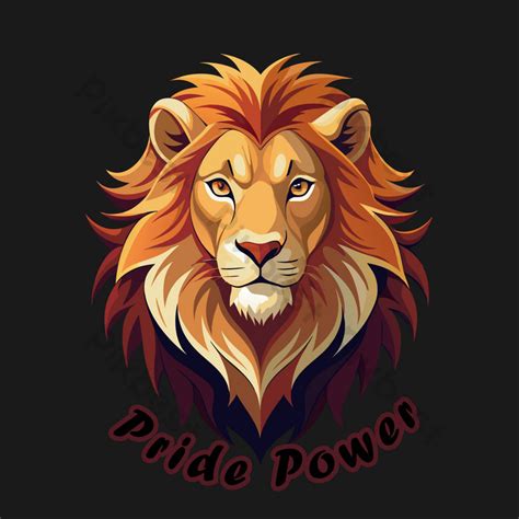 Epic Lion Head 2d Flat Illustration T Shirt Design Png Images Eps