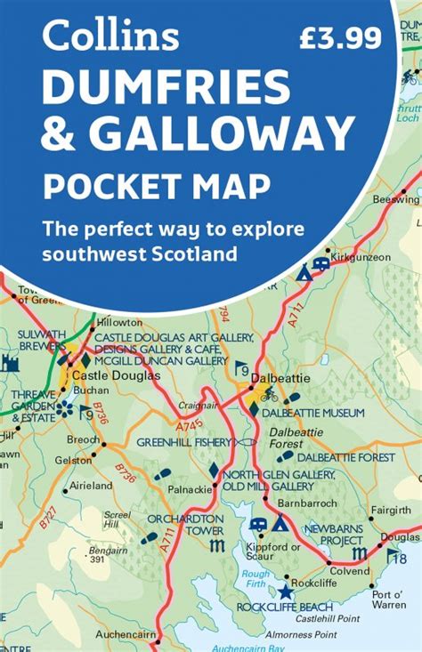 dumfries galloway pocket map