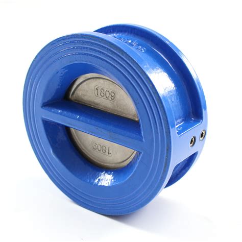 Dn Ductile Iron Cf M Dual Non Return Wafer Check Valve Check Valve