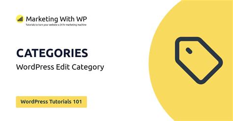 How To Edit An Existing Category In Wordpress