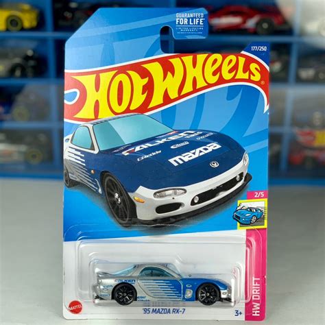 Hot Wheels 95 Mazda RX 7 HW Drift 2 5 Shopee Malaysia