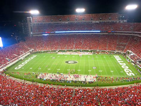 Sanford Stadium Seating Capacity Cabinets Matttroy