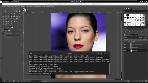 Como Hacer Retoques Fotogr Ficos En Gimp Youtube