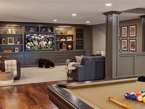 Full Basement Design Ideas