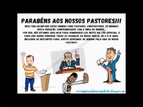 AS FERRAMENTAS DO PASTOR Homenagem Dia do Pastor ou Aniversário