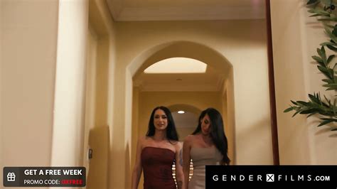 Big Cocked Horny Trans Babes Seduce Inked Up Hunk