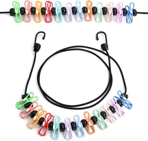 Corde Linge Portable Elastique Rtractable Corde Linge De Voyage Avec 12