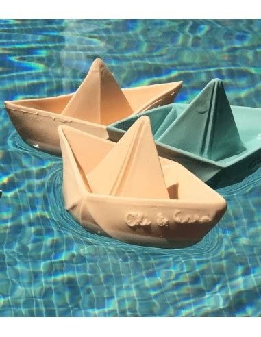 Oli And Carol Barco Origami Nude Juguete De Ba O Hevea Ecol Gico