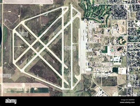 Liberal Mid-America Regional Airport KS 2006 USGS Stock Photo - Alamy