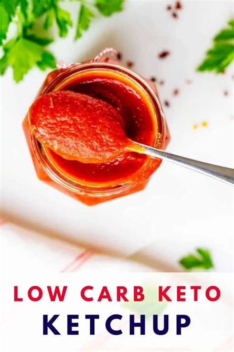 Low Carb Ketchup Sugar Free And Keto Kicking Carbs