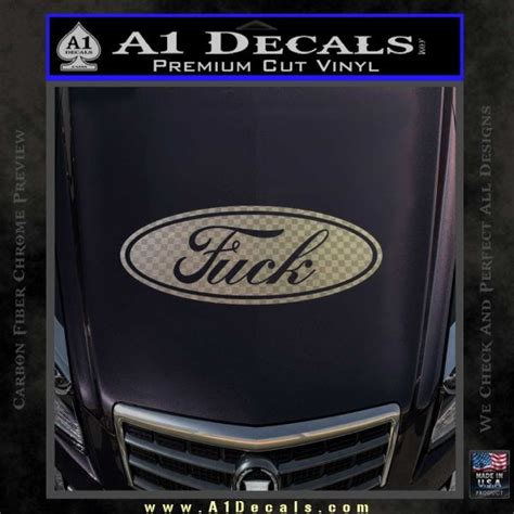 Ford Fuck Decal Sticker A Decals