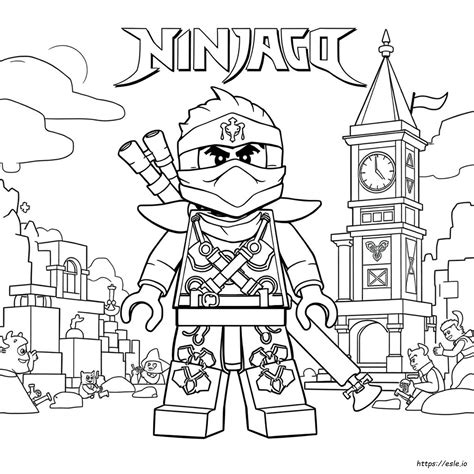 Ninjago Para Colorir Lloyd - Lloyd Ninjago Temporada 7 Desenhos Para Colorir