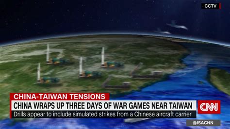 China Wraps Up Three Days Of War Games Near Taiwan Cnn