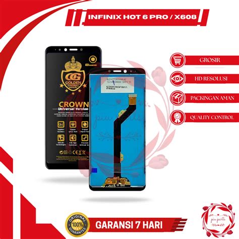 Jual Lcd Infinix Hot Pro X Touchscreen Fullset Complete Original Shopee Indonesia