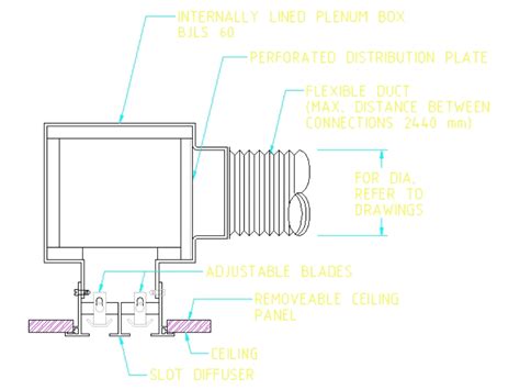 Ceiling Diffuser With Plenum Box | Shelly Lighting