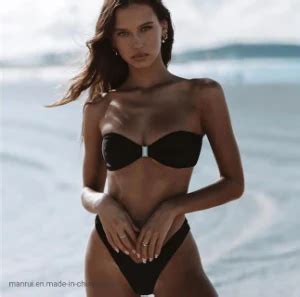 Sexy Bikini Womens Split Swimsuit Solid Triangle Swimwear China Bikini And Swimwear Price