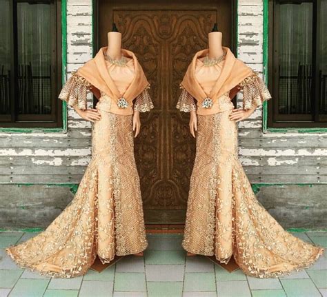 Filipiniana Dress Balintawak Gown Filipino Costume Philippine