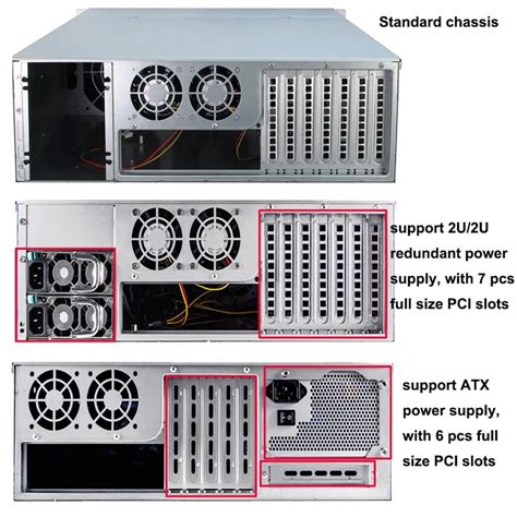 U Hot Swap Chassis Server Chassis Server Case Rackmount Storage Chassis Ocs H F