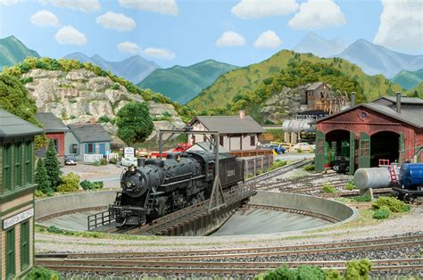 model train layouts trains