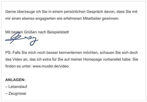 Schlusssatz Bewerbung Tipps Beispiele 60 Formulierungen