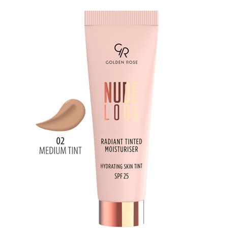 Golden Rose Nude Look Radiant Tinted Moisturiser Medium Tint Lucky
