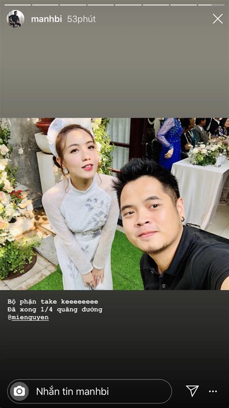 Mie Nguyễn làm đám hỏi với bạn trai hot girl diện áo dài trắng xinh