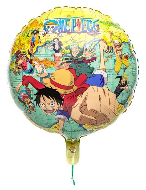 Palloncino Rotondo Mylar One Piece 43 Cm Vegaooparty