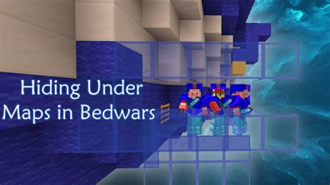 Hiding Under The Map In Bedwars Youtube